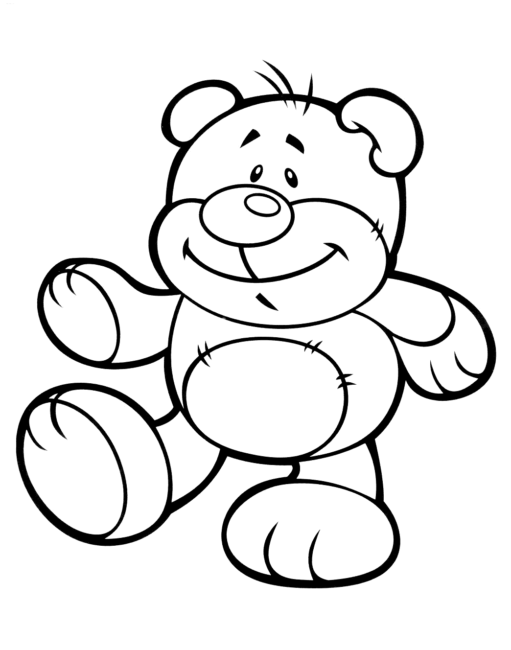 malvorlagen  teddybär