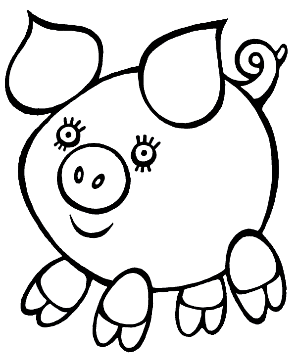 Malvorlagen Spielzeug Schwein