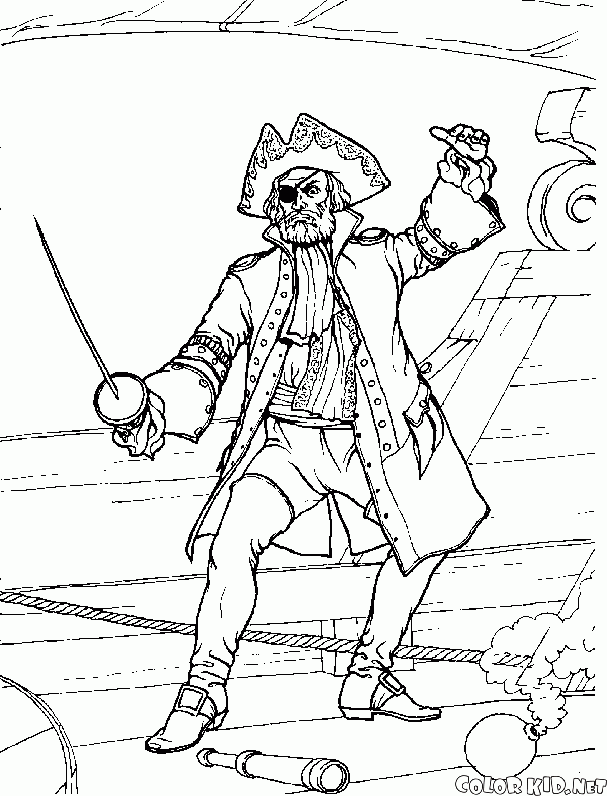 malvorlagen  piraten