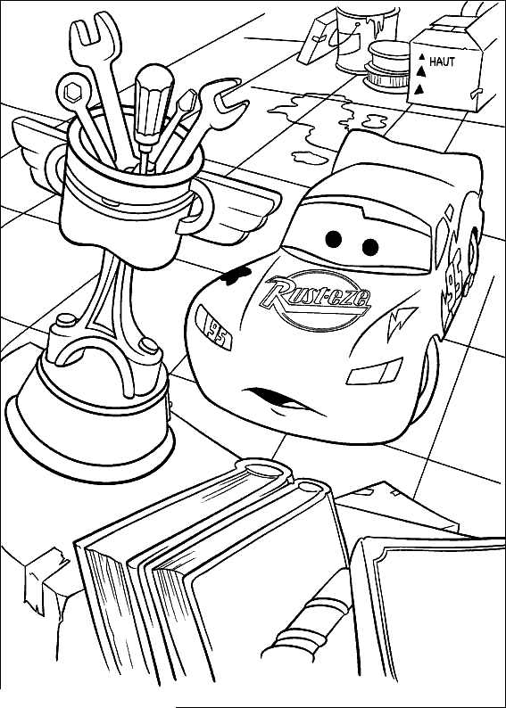 Malvorlagen Hudson Piston Cup