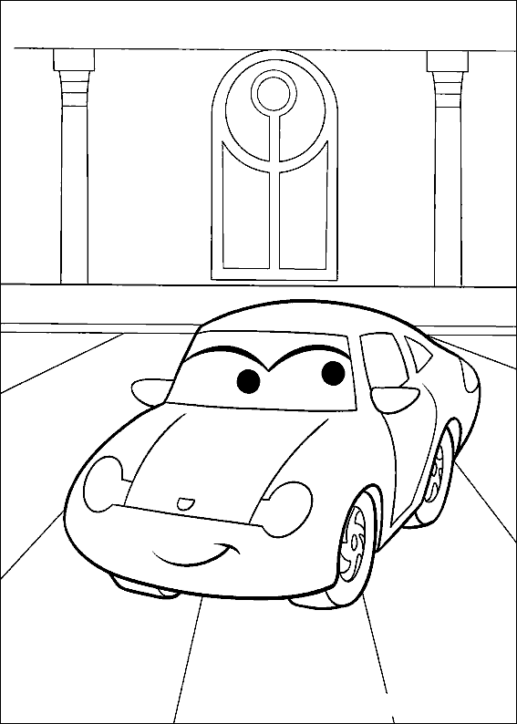 Malvorlagen Sally auf dem Messe