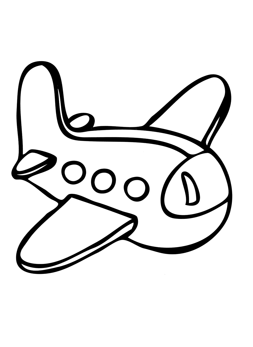 Malvorlagen Spielzeugflugzeug