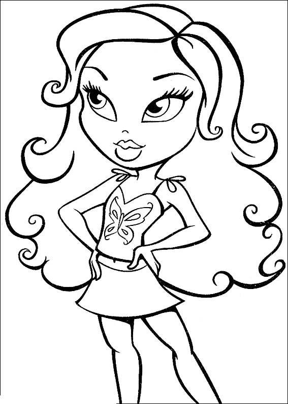 Malvorlagen Barbie Fashion
