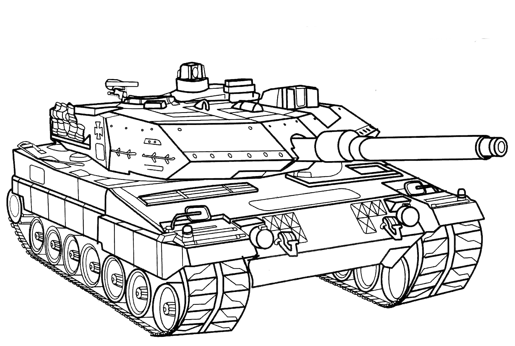 Malvorlagen Panzerbilder  Coloring and Malvorlagan