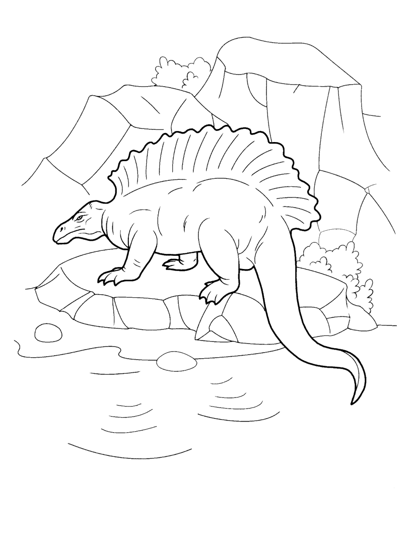 Malvorlagen Edaphosaurus Malvorlagen Edaphosaurus