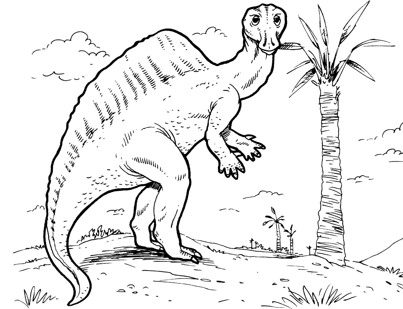 malvorlagen  ouranosaurus