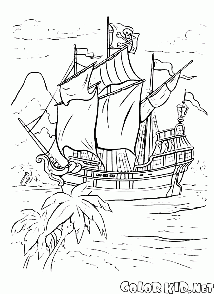 Piratenschiffs James Hook