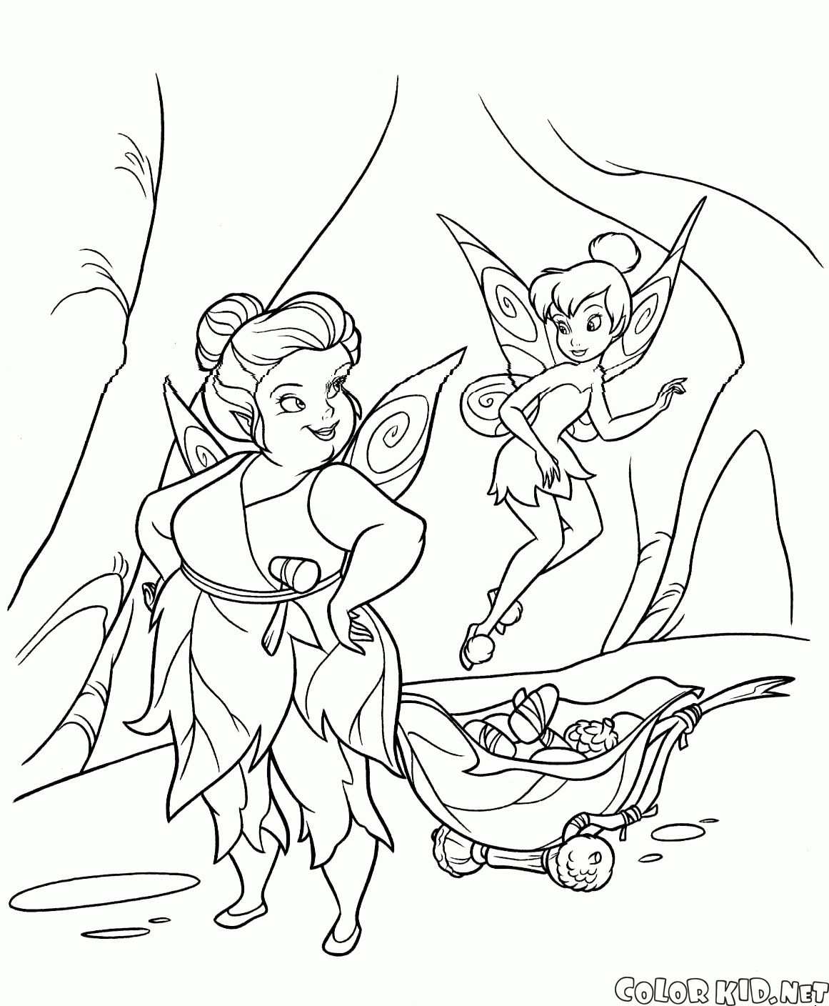 Fairy Mary und Tinkerbell