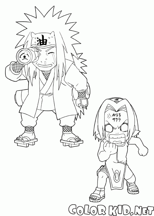 Naruto und Sakura