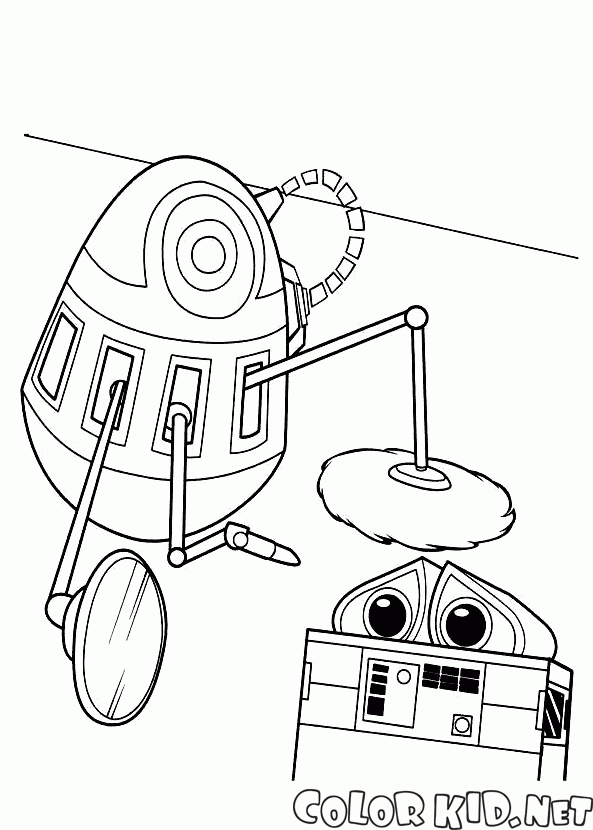 Roboter und WALL-E