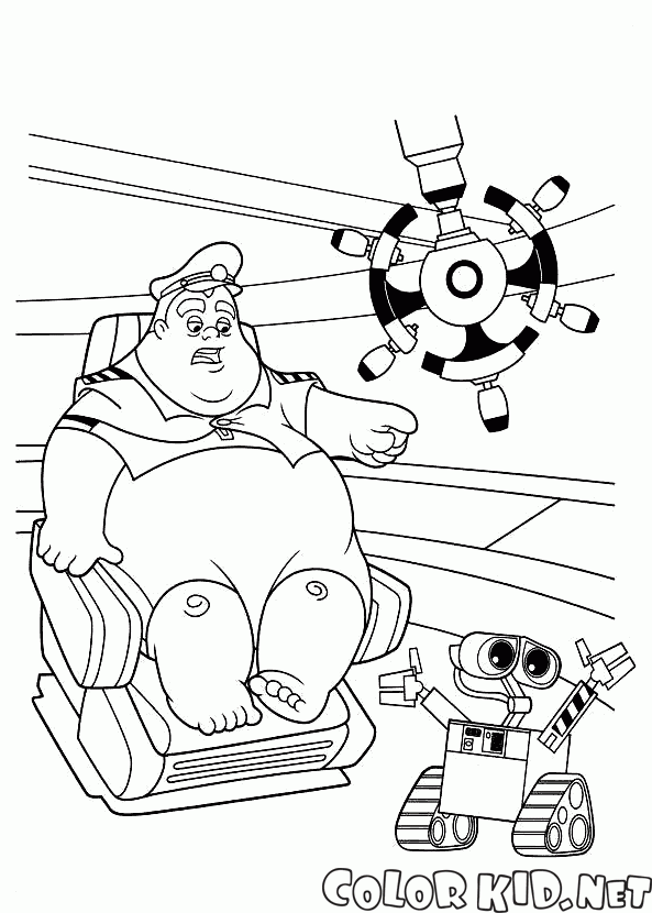 Der Kapitän und der WALL-E