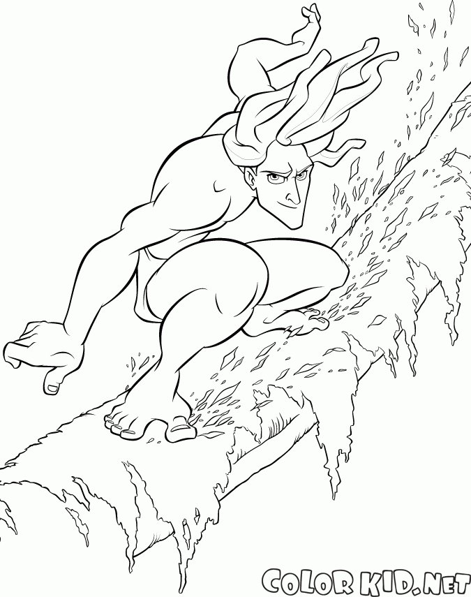 Tarzan in der Reise