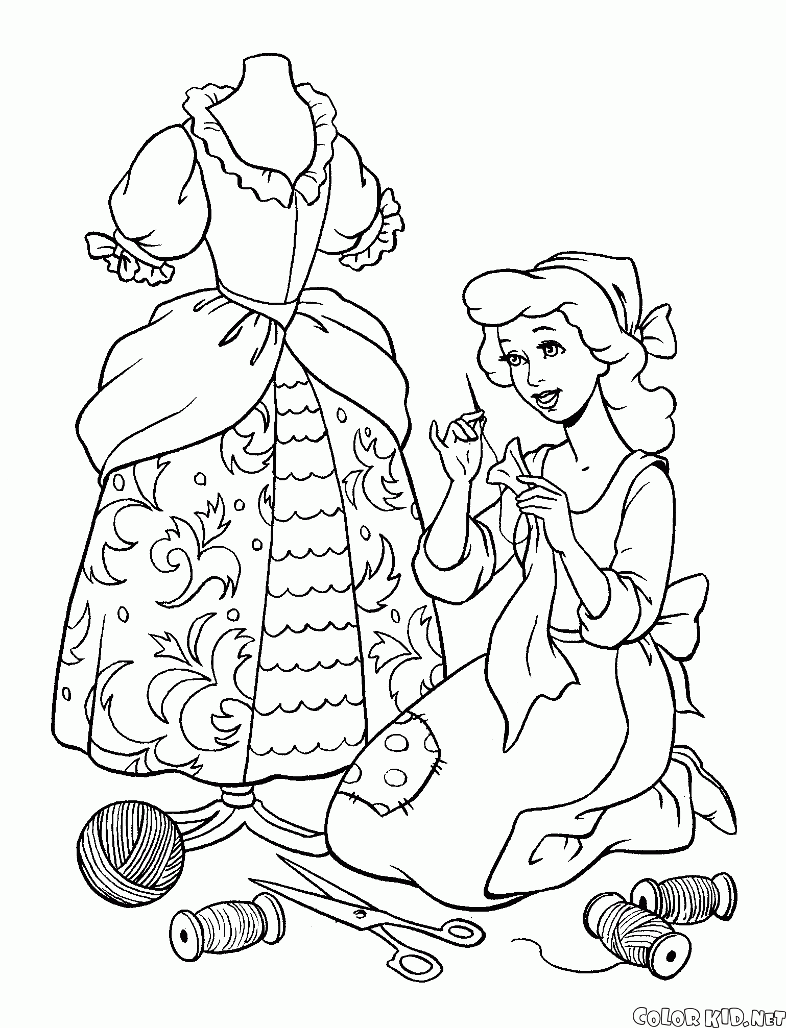 Cinderella Kleid näht