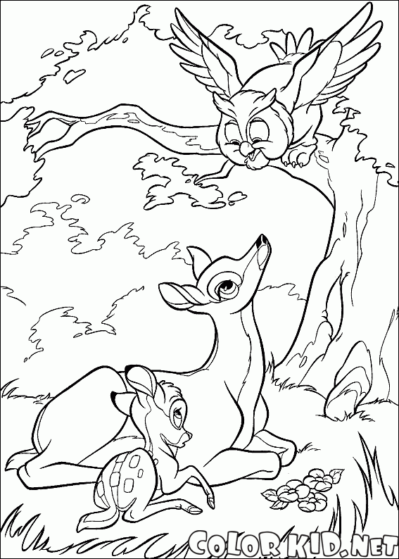 Bambi und seine Mutter