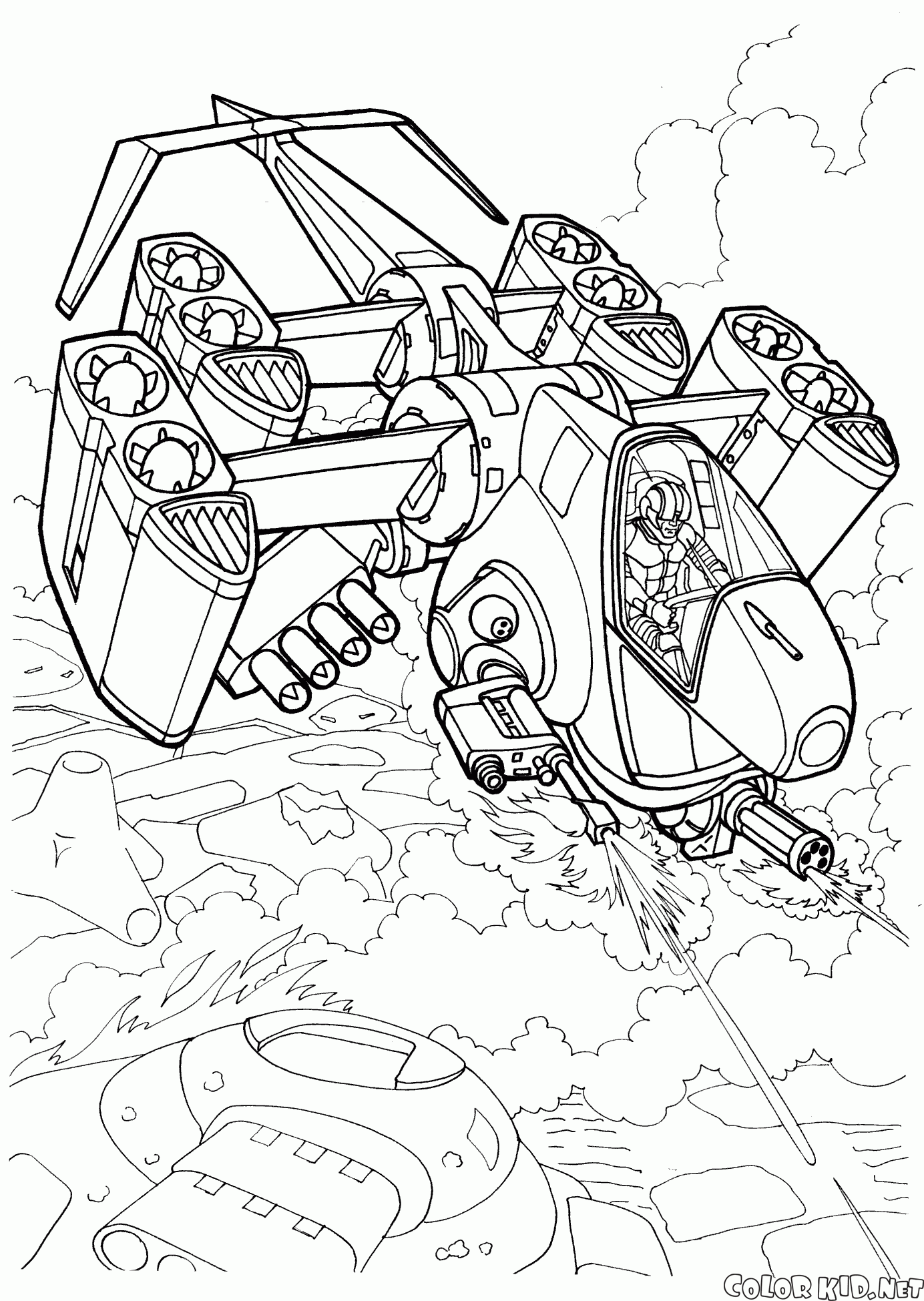 Kampf-Raumschiff