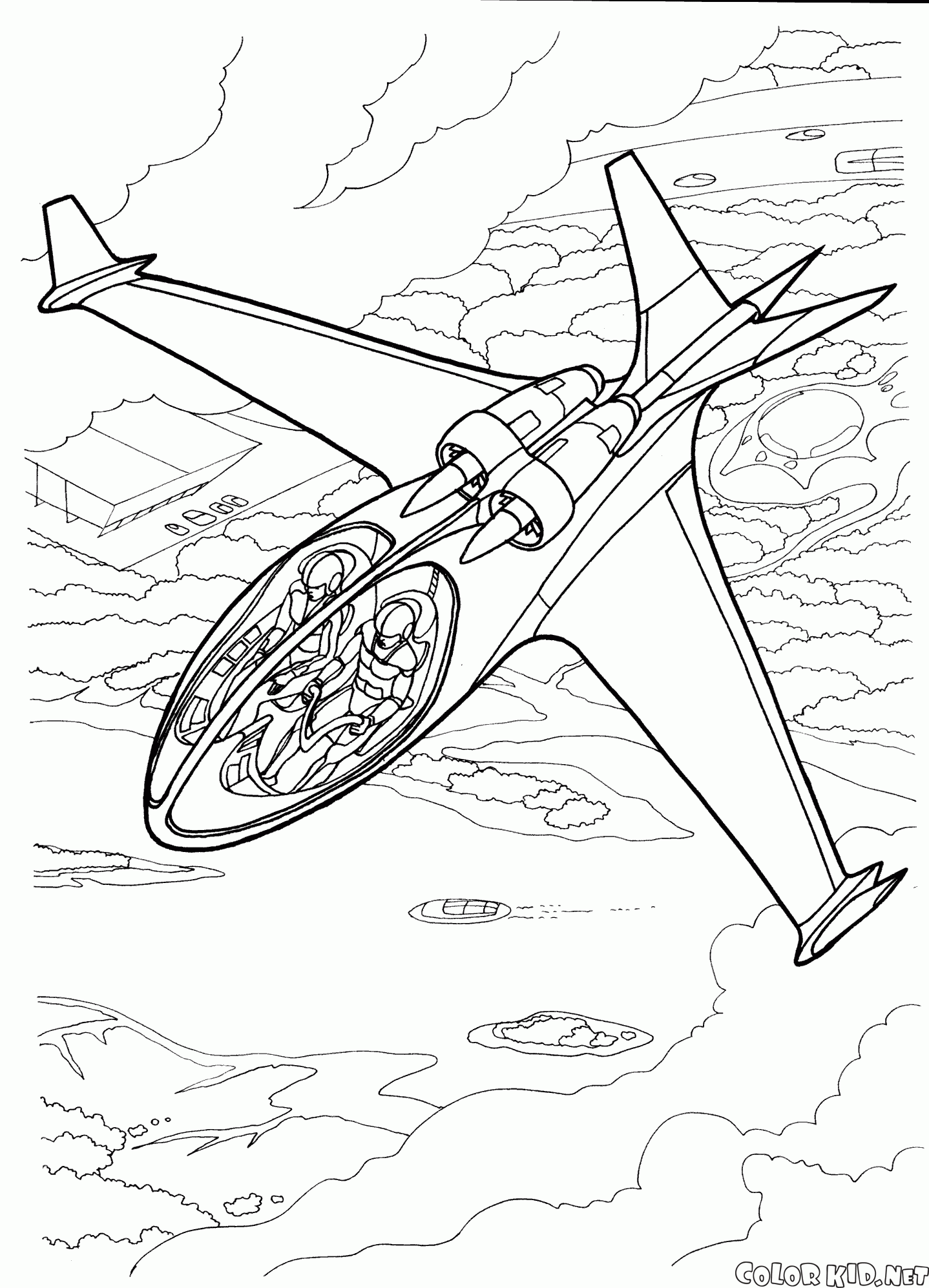 Mini Jet-Flugzeug
