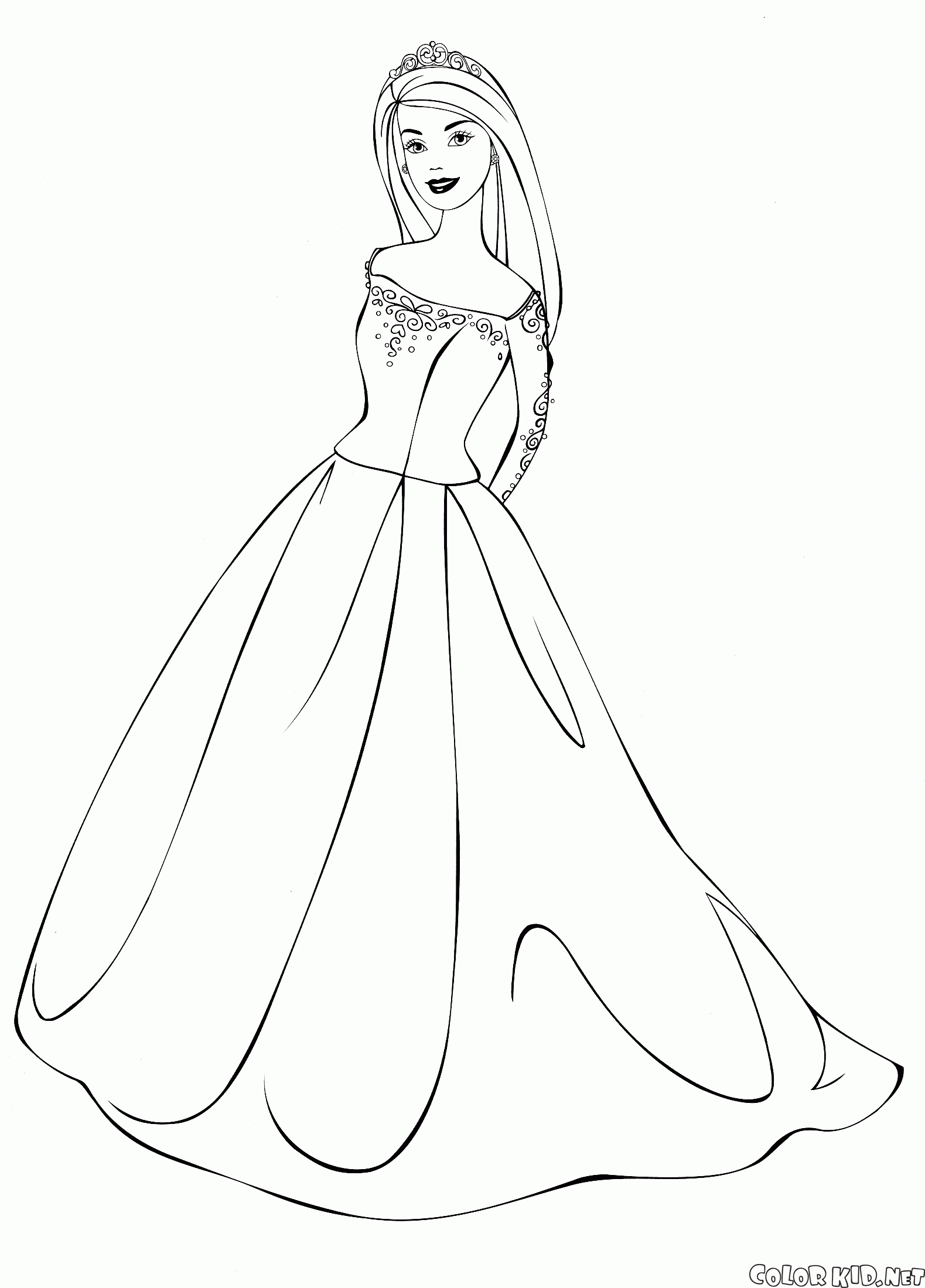 Barbie in einem Hochzeitskleid