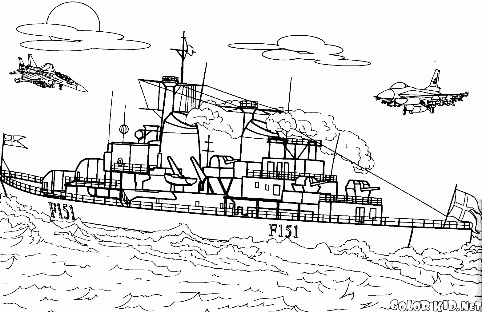 Dänische Fregatte
