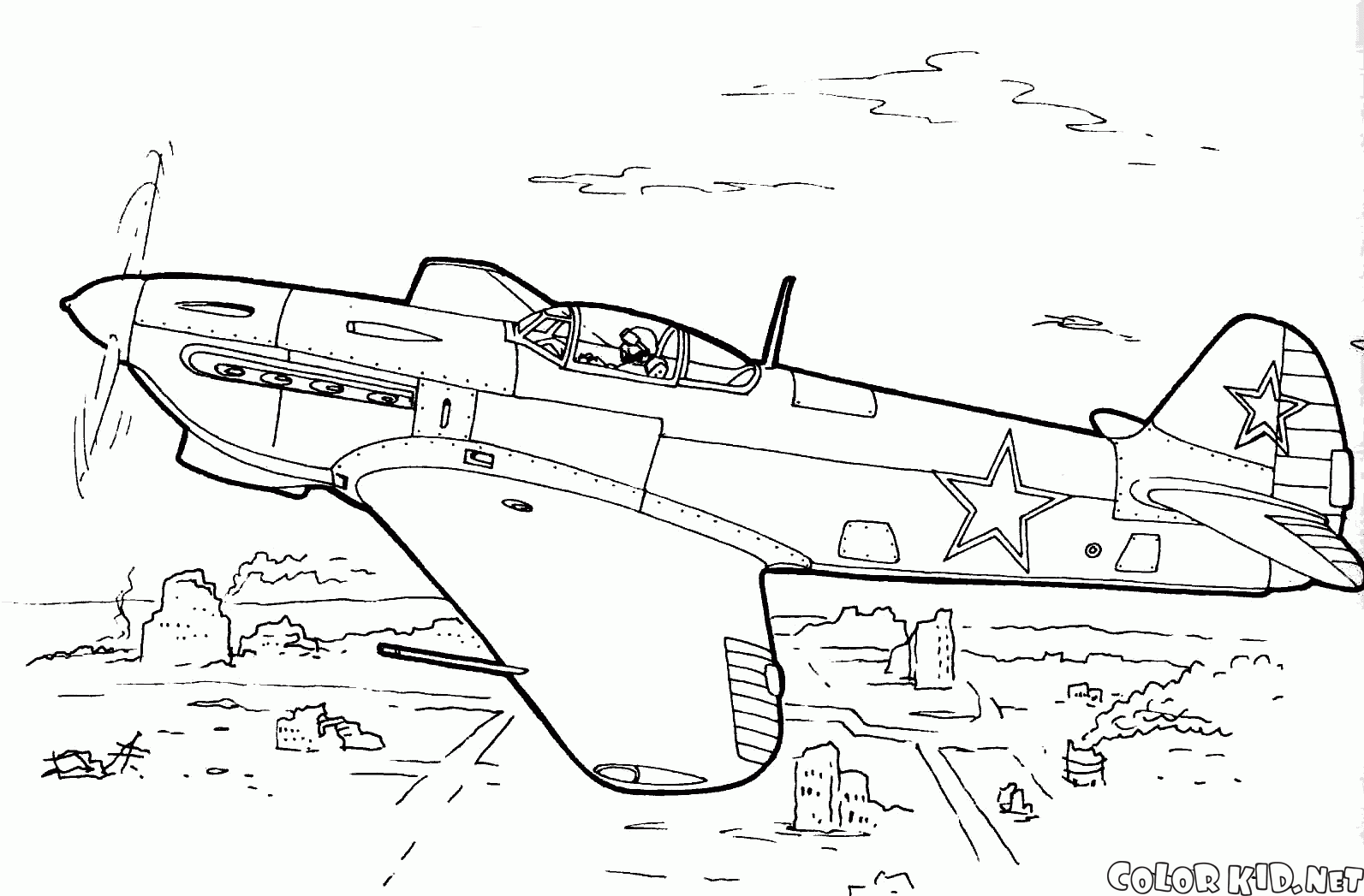 Yak-9R Kampfflugzeuge