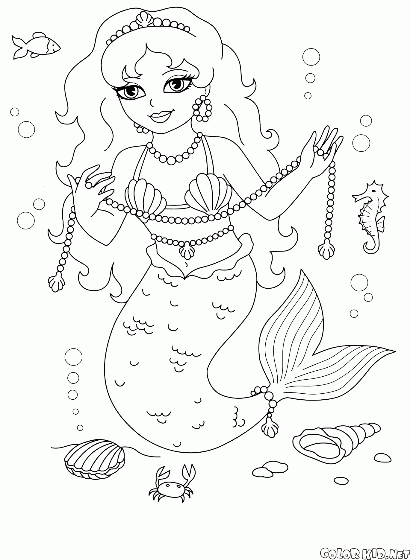 Meerjungfrau auf dem Land