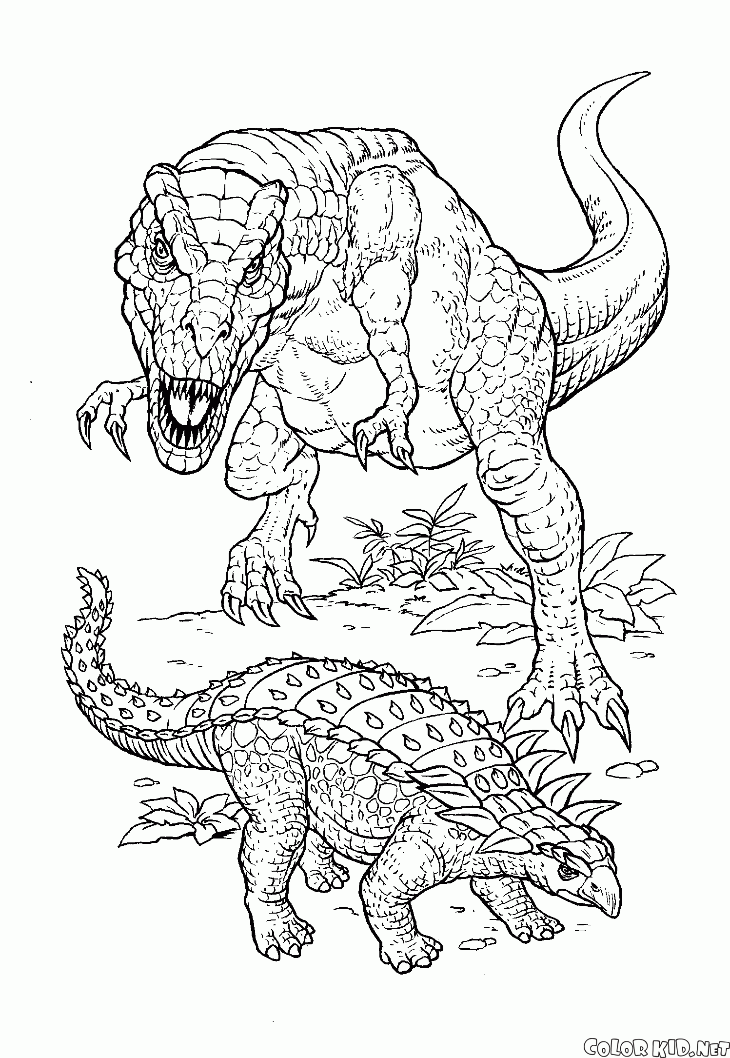 Tyrannosaurus Jagd