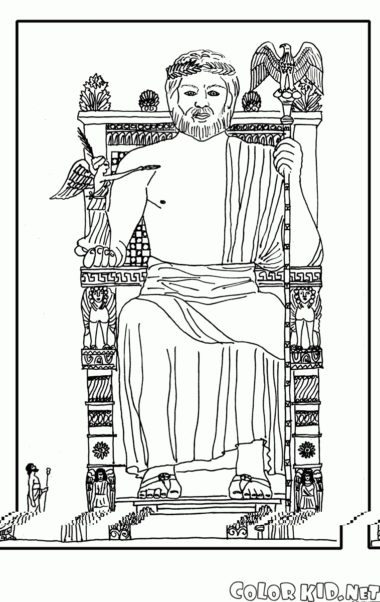 Statue des Zeus