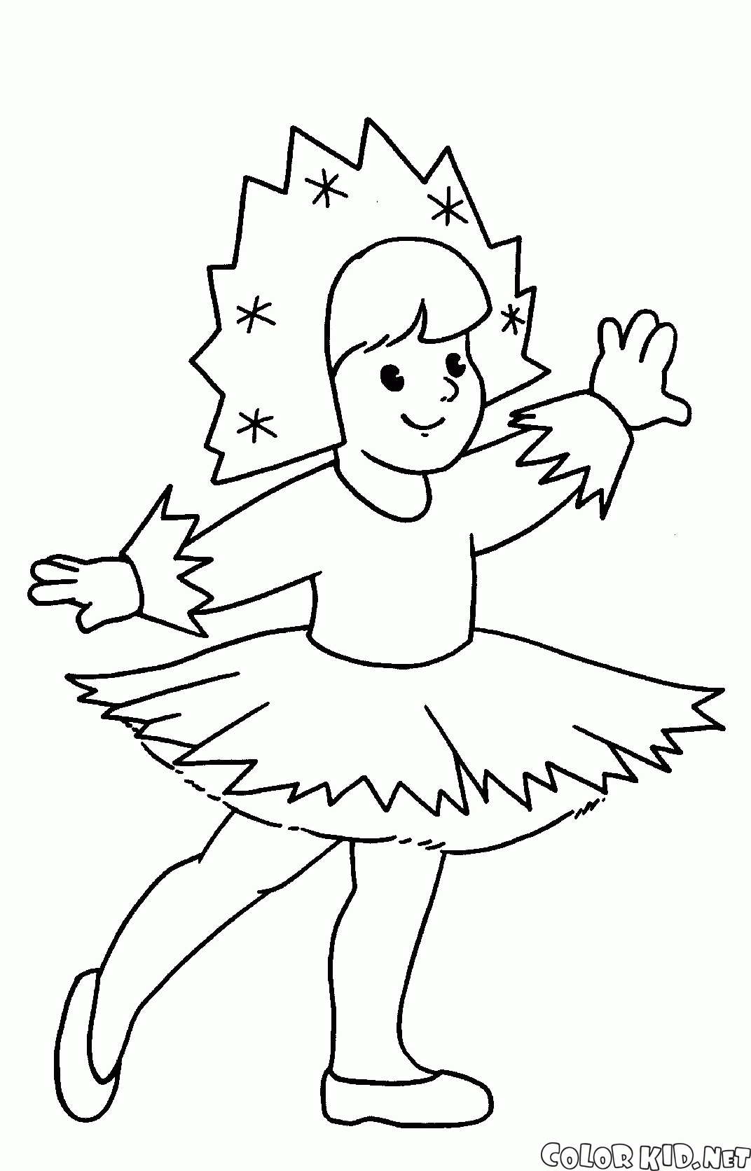 Mädchenballerina