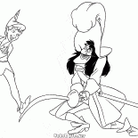 Peter Pan und Captain Hook