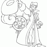 Peter in der Klage eines Haken