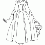 Aurora mit einem Korb