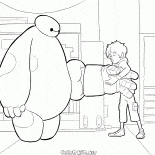 Hiro und Baymax