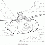 Baymax Fliegen