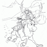 Kristoff die schnelle Bewegung