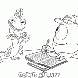 Randy und Mike Wazowski