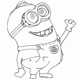 Glückliche minion