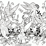 All die Feen in der Montage