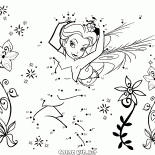 Verbinde die Punkte im Bild