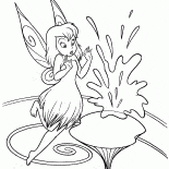 Tinker Bell und das Wasser