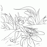 Tinker Bell entspannt