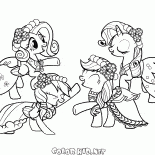 Fleißig pony