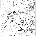 Puss in Boots auf der Jagd