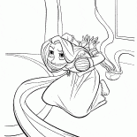 Rapunzel ist gefesselt