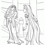 Mutter Gotel und Rapunzel