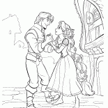 Meeting Flynn und Rapunzel