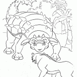 Dinosaurier und Diego