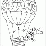 Ein Maulwurf am Ball