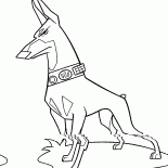 Der elektrische Kragen am Hund