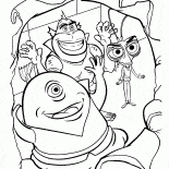 Funny monsters Montage