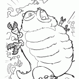 Insectosaurus angegriffen