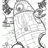 Riesige Roboter